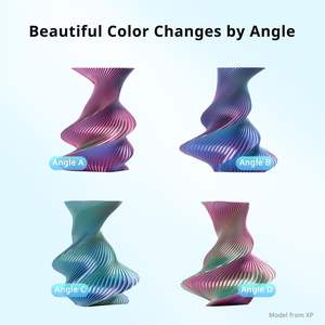 Anycubic Silk Tri Color <b>Pla</b> <b>Filament</b> 1.75mm Dimensional Accuracy For 3D Printing - Product Image 2