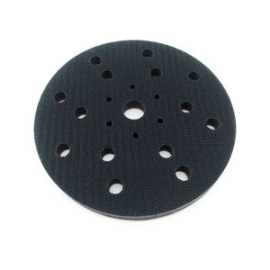 Tùy Chỉnh OEM <span class=keywords><strong>6</strong></span> <span class=keywords><strong>Inch</strong></span> 150 Mm Giao Diện Mềm Mại Miếng Bọt Biển Bảo Vệ Pad Với 21 Lỗ Và Móc Và Vòng Lặp Cho Xe Cơ Thể Đánh Bóng Miếng Đệm - Product Image 6