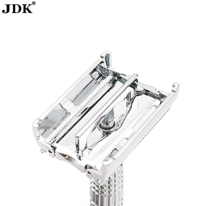 <span class=keywords><strong>Rasoir</strong></span> <span class=keywords><strong>de</strong></span> sécurité classique pour femmes en acier inoxydable avec manche, prix d'usine JDK, <span class=keywords><strong>rasoir</strong></span> pour l'épilation, avec cordon - Product Image 4