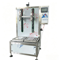Machine à liquide automatique contrôlée par PLC, pompe servo 20L, pesage de précision pour bouteilles en plastique, eau pure industrielle, produits chimiques, huiles, sacs