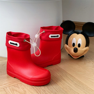 Nuevas Botas de Lluvia para Niños con Cierres Elásticos, Resistentes al Agua, Antideslizantes y Cómodas - Product Image 6