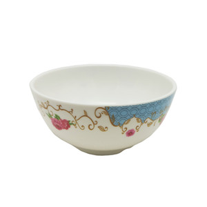 AIMI Vente en gros de vaisselle blanche chinoise, bol en plastique incassable de 5 pouces, petit bol à riz et à soupe en mélamine - Product Image 2