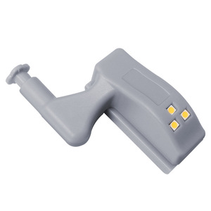 Multi Functional Led Hinge Light Cabinet Wardrobe <b>Door</b> Lighting Induction <b>Sensor</b> Surface Mounted Matte Finish Down Light 25000 - Product Image 1
