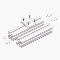 Chine fabricant 3053 3030C belle charnière de porte cnc charnière de fenêtre en aluminium charnière industrielle bon marché 20 25 30 40 45 50