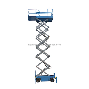 Plataforma de Trabajo Móvil de Tijera Eléctrica Hidráulica de Alta Gama con Elevación Manual y Eléctrica, 4-20m, Alimentación por Batería <span class=keywords><strong>AC</strong></span>/<span class=keywords><strong>DC</strong></span> - Product Image 5