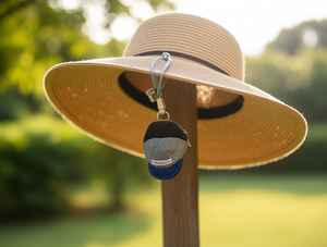 Portamonete a Forma di Cappello, Mini Borsellino in Tessuto Non Tessuto con Chiusura a Clip, Unisex - Product Image 2