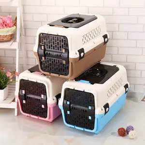 Di alta Qualità Compagnia Aerea Approvato Rosa Pet Carrier Esterno Portatile Da Viaggio Pet Dog Carrier Per Animali di Piccola Taglia