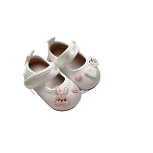 <span class=keywords><strong>Chaussures</strong></span> <span class=keywords><strong>de</strong></span> <span class=keywords><strong>marche</strong></span> pour bébé fille, style princesse <span class=keywords><strong>de</strong></span> dessin animé, 6-18 mois, souples, respirantes, antidérapantes, style coréen - Product Image 1