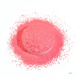 GH5820厂家直销散装超细红色PET磨砂六边形闪粉指甲化妆艺术