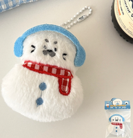 Porte-clés en peluche lion de mer, breloque mignonne pour sac, ornement à suspendre pour sac à dos, petit cadeau