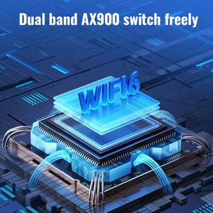 Adaptador AX900 <span class=keywords><strong>USB</strong></span> WiFi 6 <span class=keywords><strong>Bluetooth</strong></span> 5.4 2 en 1 de Doble Banda 2.4G y 5GHz, Receptor Inalámbrico <span class=keywords><strong>USB</strong></span> WiFi, Sin Controlador para Win 10/11 - Product Image 2