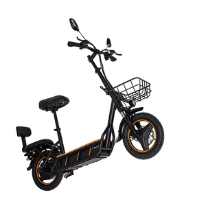 Scooter Eléctrico C1 Pro Más Vendido, 500W, Asientos Delanteros/Traseros, Frenos de Disco Dobles, Batería de Litio, Plegable, Impermeable, 100km de Autonomía - Product Image 3