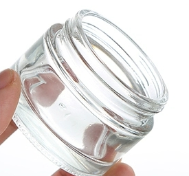 Envases Cosméticos Redondos Vacíos al <span class=keywords><strong>por</strong></span> <span class=keywords><strong>Mayor</strong></span> H&Z, Frascos <span class=keywords><strong>de</strong></span> Almacenamiento <span class=keywords><strong>de</strong></span> Maquillaje con Revestimientos Interiores Blancos y Tapas Doradas - Product Image 4