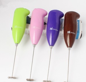 Mélangeur à café portable à piles, en acier inoxydable doux, mélangeur manuel, mousseur à lait - Product Image 2