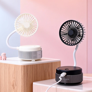 Lingpan <b>Wall</b> Mounted Fan 7.0-9.9 In Usb Powered Oscillating <b>Desk</b> Fan With Adjustable Hose - Product Image 3