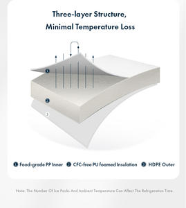 Glacière de haute qualité d'une capacité de 16 L, idéale pour le camping, les pique-niques et les sorties à la plage - Product Image 5