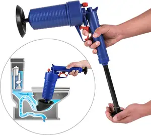 Air Drain Blaster Spüle Kolben Air Power Toiletten kolben Manuelle Pumpe Reiniger Rohr Blaster Hochdruck kolben für Bad Toilette