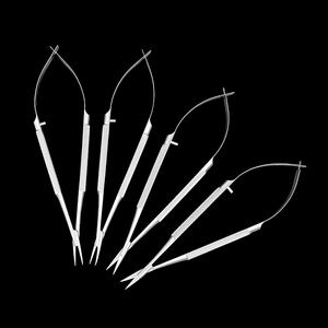 KEWO Oftalmische Micro Cornea Schaar Roestvrij Staal Handmatig Microchirurgisch Instrumentenset 12/14/16/18cm Houdtang <span class=keywords><strong>CE</strong></span>/<span class=keywords><strong>ISO</strong></span> - Product Image 6