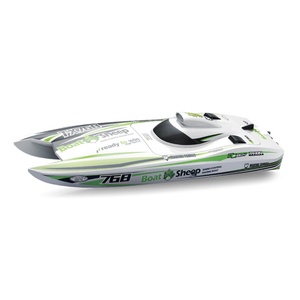 เรือบังคับวิทยุ SJY-TX768 2.4G เรือเทอร์โบเจ็ท ความเร็วสูง 30 กม./ชม. เรือเด็ก รุ่นมอเตอร์ไร้แปรงถ่าน ของเล่นฤดูร้อน เกมส์เล่นน้ำ - Product Image 1