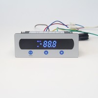 El controlador de pantalla digital sensible al tacto KT-03 gestiona dos cargas: refrigeración e iluminación.