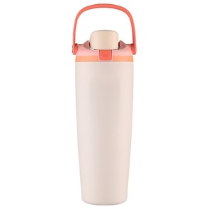 Vaso Térmico Portátil de 30oz para Frutas, Deportes al Aire Libre, con Aislamiento al Vacío, Tapa Abatible, Doble Boca, Botella de Agua de Acero Inoxidable - Product Image 3
