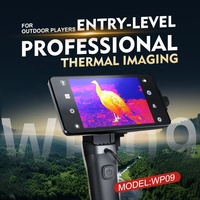Caméra thermique infrarouge portable à main, prix, résolution 256*192, imageur