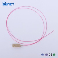 Sunet - Pigtail de Fibra Óptica FTTH de Alta Calidad SC UPC 0.9mm 2.0mm MM OM4 PVC/LSZH G657A