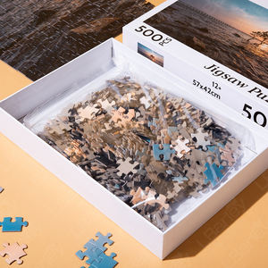 500ปริศนาจิ๊กซอว์สำหรับผู้ใหญ่1000ชิ้นพิมพ์ลายตามสั่งพร้อมกล่องปริศนาจิ๊กซอว์ - Product Image 2