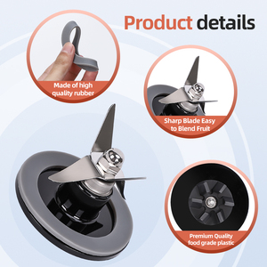 Nouveau type CU-2, couleur blanc et noir, accessoire lame épaisse pour blender <span class=keywords><strong>Cuisinart</strong></span> - Product Image 4