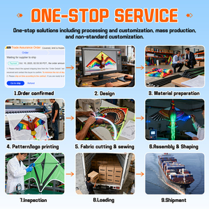 <span class=keywords><strong>Cometa</strong></span> Grande de Plástico PE con Impresión a Todo Color, Fácil de Volar, Diseño de Dibujos Animados, Venta al por Mayor, OEM/ODM - Product Image 5