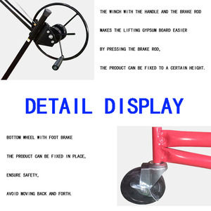 Dụng Cụ Cầm Tay Nâng Vách Thạch Cao Nhỏ Gọn Chất Liệu Nâng Tường Vách Thạch Cao - Product Image 5