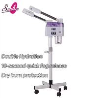 Sunkin 2-en-1 Brumisateur Facial Chaud/Froid à Jet Ultra-Fin Double Hydratation Protection Contre les Brûlures à Sec Métal Beauté Personnelle