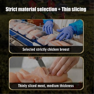 Golosinas para Perros de Carne de Pollo Sin Granos y Altas en Proteínas OEM, 100 g/bolsa, Sin Colorantes ni Sabores Artificiales, Salud Digestiva - Product Image 3