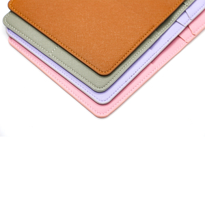 Vente en gros d'usine, couverture de passeport en cuir PU personnalisée, style simple, porte-cartes - Product Image 4