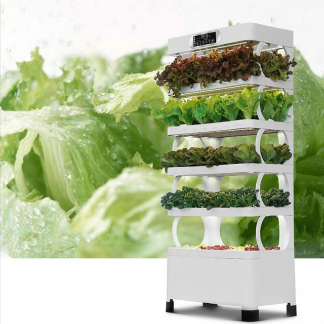 Hydroponic Smart Grow Rack Vertical Indoor Farming Box