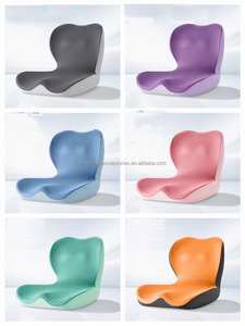 Chaise de bureau anti-douleur Super Soft Ergo Design Coussin de siège orthopédique en mousse à mémoire de forme Coccyx pour le soulagement de la douleur - Product Image 6