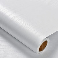 Papier peint auto-adhésif en vinyle PVC écologique pour la rénovation des meubles de cuisine, des portes et des extérieurs d'appartements, blanc, noir, bois