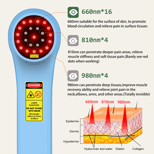 Láserterapia ZJZK, Láseres Médicos de Clase 3 para Reducir la Inflamación, Terapia Láser de Clase 3b, Luz Roja de Baja Intensidad para Dispositivos Veterinarios Equinos - Product Image 2
