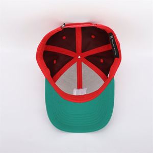 Casquette de baseball structurée à deux tons, logo brodé 3D Mexique, 6 panneaux, haute qualité, sur mesure pour homme, fermeture à pression en plastique, style Dad Hat - Product Image 6