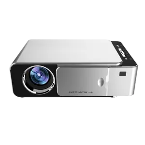 AUN T6 Proyektor Cerdas Mini, Proyektor Cerdas LED HD 1080P Portabel Mendukung Opsional, Android WIFI untuk Bioskop Film, Game, Teater Rumah