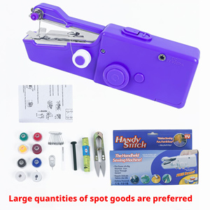 Wholesale Portable Manual <b>Sewing</b> Machine Handheld Rope-free Quick Build Apparel Supplies Arts Crafts Home Garden Embroidery - Product Image 4