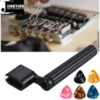 Kit d'outils de Luthier de guitare professionnel Kit d'outils d'entretien de réparation avec cordes de guitare Picks Bridge Pins Gauge Accessoires de guitare
