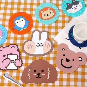 Tapis en silicone multifonctionnel résistant à la chaleur, motif animaux de dessin animé mignons, promotion en gros - Product Image 2