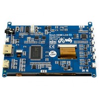 LCD layar sentuh kapasitif 5 inci (H), 800x480, HD, mendukung berbagai sistem