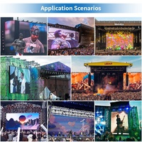 Écran LED sans fil VORTEX Arena Rental à haute luminosité pour compétitions sportives, diffusion à une touche, mur LED