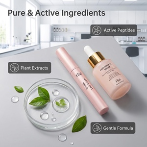Sérum de croissance des cils testé par des dermatologues, formule aux extraits de plantes et à l'huile de ricin, résultats rapides, fabrication en marque privée, vente en gros - Product Image 2