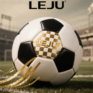 Ballon de football de taille personnalisée pour adultes, nouveau design, cuir PU thermocollé, coutures machine, matériaux TPU, <span class=keywords><strong>LEJU</strong></span> professionnel - Product Image 6