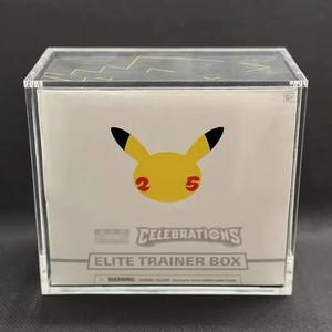 Boîtier de présentation en acrylique à fermeture magnétique – Protection personnalisée pour boosters de cartes Pokémon (ETB) - Product Image 1