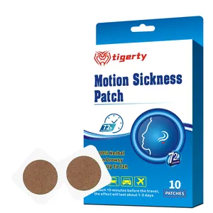 Anti Dizziness Sickness Equipment For Elderly And Children WithTravel Car Ship Aircraft Ear Patch Navel Health Herbal Quick Pads