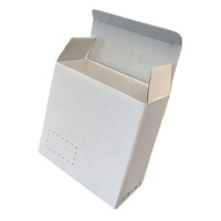 Boîtes d'emballage pliantes carrées en carton ondulé avec fond à verrouillage, boîtes à flûte, boîtes électroniques, boîtes pour pièces automobiles, fabriquées à Shenzhen